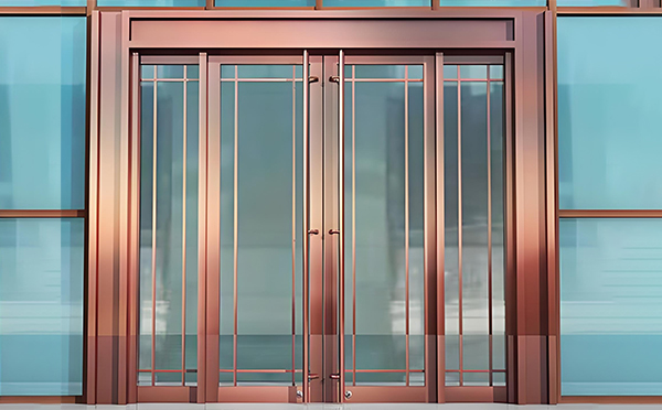 伊吾玻璃地弹门