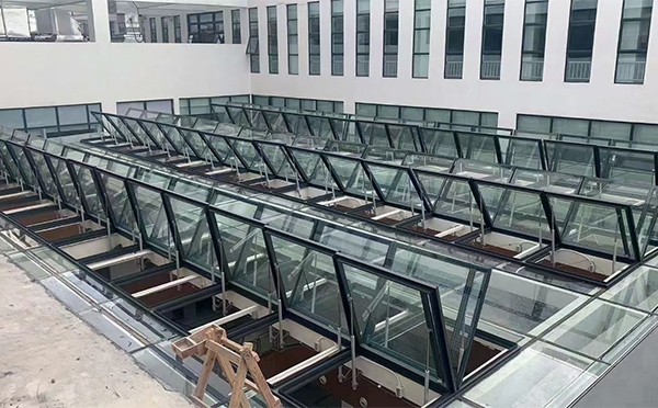 百安科技有限公司近期伊吾排烟窗项目案例分享