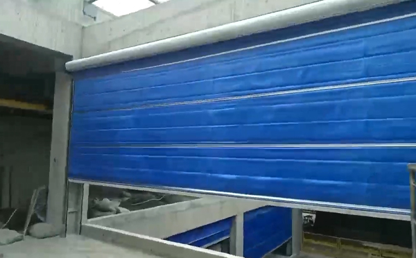 大型物流园区完成伊吾防火门整体安装工程