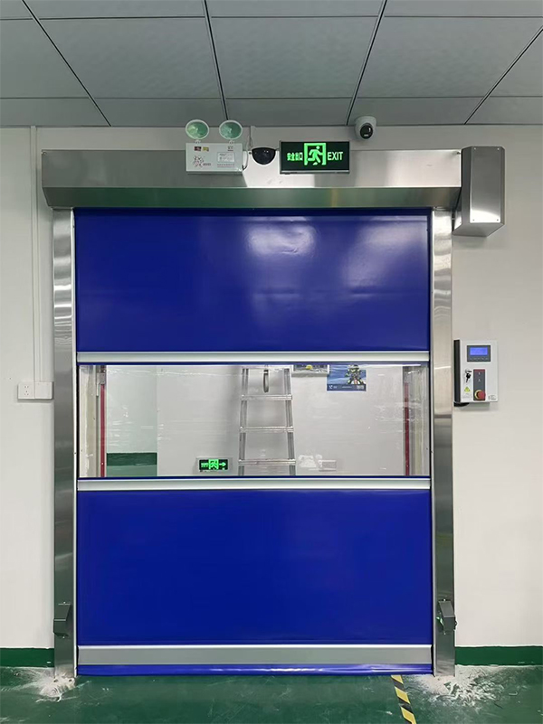 伊吾快速伊吾卷帘门在冷链物流仓储区的应用实践